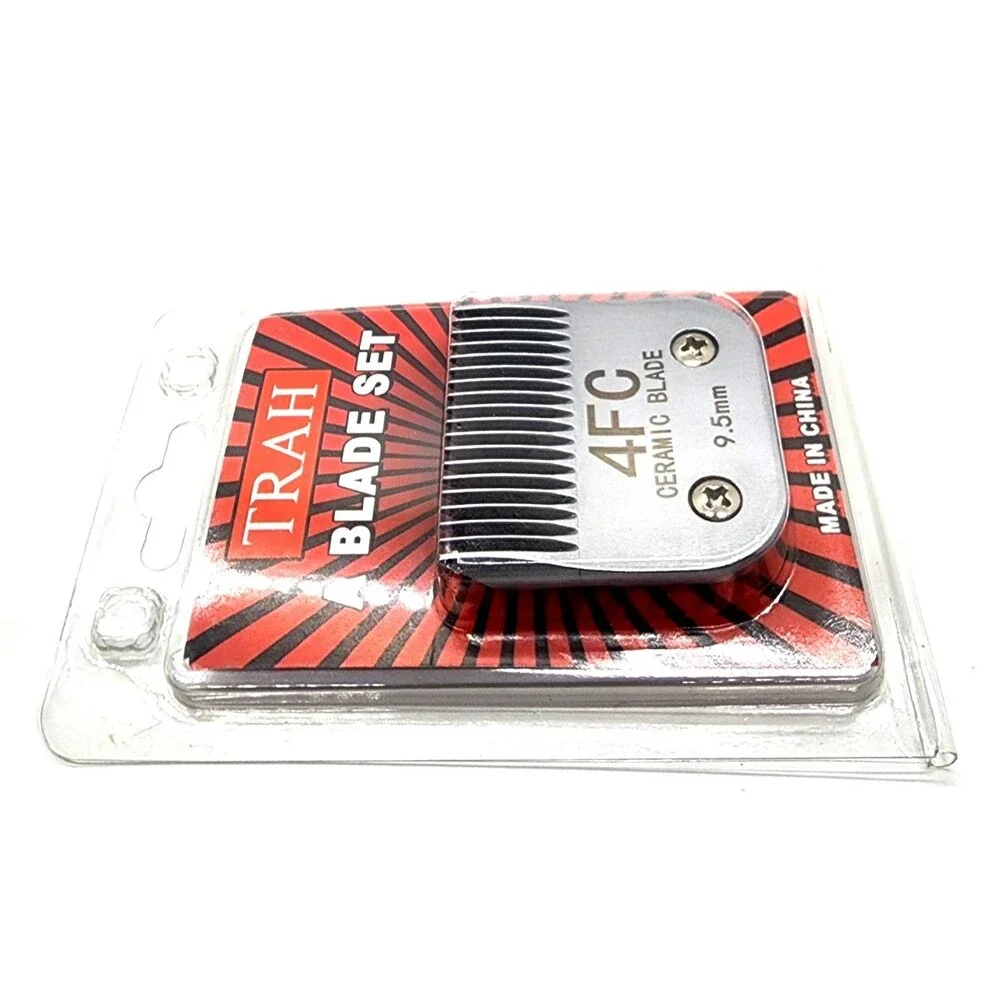 TRAH Dog Grooming A Blade Set 4FC 9.5mm Ceramic Blade New